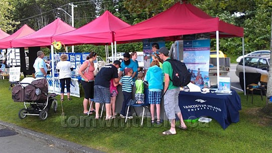 Photo of Vancouver Island University Display