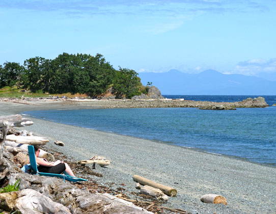 Photo of Piper’s Lagoon beach, in Nanaimo, BC