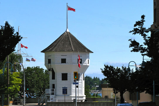 Photo of the the famous Bastion in downtown Nanaimo